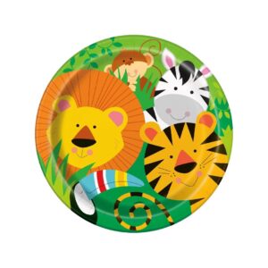 Animal Jungle Plates 9” (8pcs)