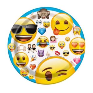 Emoji Plates 9” (10pcs)
