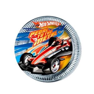 Disney Plates Hot Wheels 7” (8pcs)