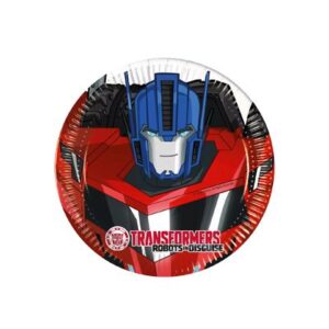 Disney Plates Transformers 7” (8pcs)