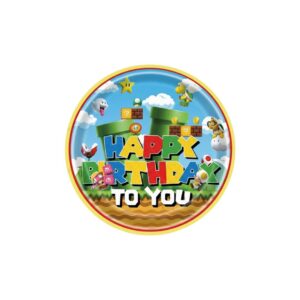 Plates Mario 7” (8pcs)