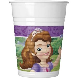 Sofia Plastic Cups (X8 Pcs)