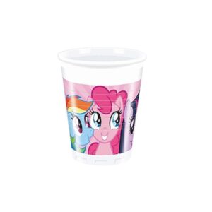 Little Pony Plastic Cups (X8 Pcs)