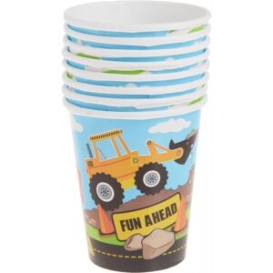 Construction Paper Cups (X8 Pcs)