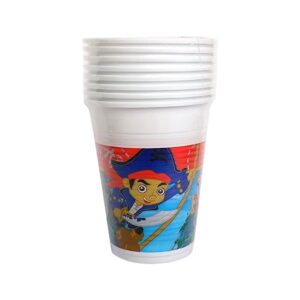 Captain Jake Plastic Cups (X8 Pcs)