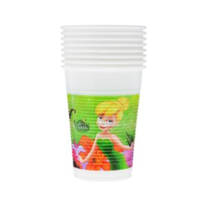 Fairy Plastic Cups (X8 Pcs)