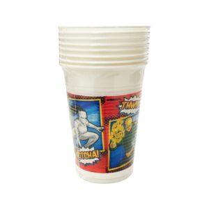 Spiderman Plastic Cups (X8 Pcs)