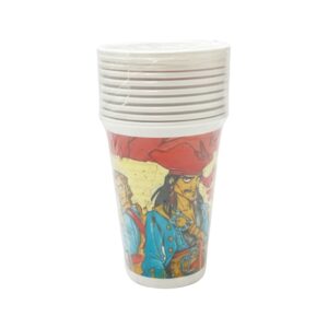 Pirate Plastic Cups (X8 Pcs)