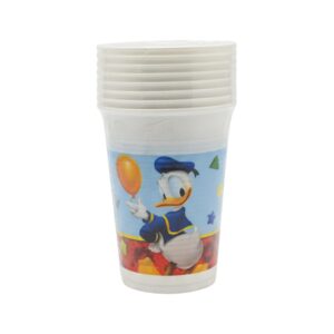 Donald Duck Plastic Cups (X8 Pcs)