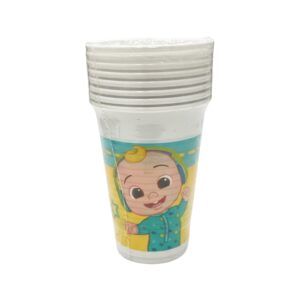 CocoMelon Plastic Cups (X8 Pcs)