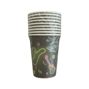 Music Paper Cups (X10 Pcs)