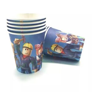 Roblox Paper Cups (X10 Pcs)