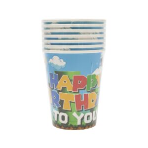 Super Mario Paper Cups (X8 Pcs)