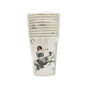 Panda Paper Cups (X8 Pcs)