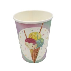 Ice Cream Paper Cups (X10 Pcs)