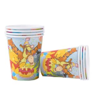 Winnie The Pooh Paper Cups (X6 Pcs)