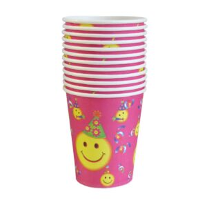 Emoji Paper Cups (X10 Pcs)