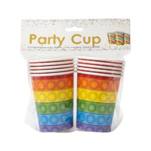 Pop It Paper Cups (X10 Pcs)