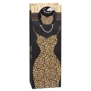 Leopard Dress Wine Bag 36*12.3*8