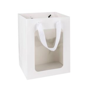 White Gift Bag with Window