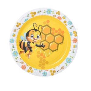 Paper Plates Bee 9” (8pcs)