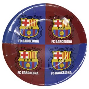 Paper Plates Fc Barcelona 9” (6pcs)
