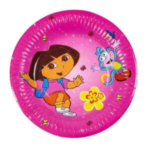 Paper Plates Dora 9” (6pcs)