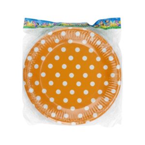 Dotted Paper Plates 9” (8pcs)