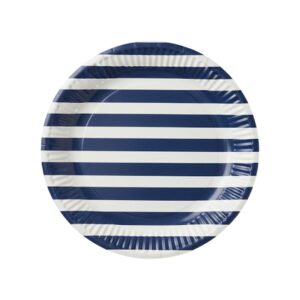 Stripes Paper Plates 9” (8pcs)