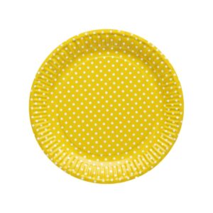 Dotted Paper Plates 9” (6pcs)