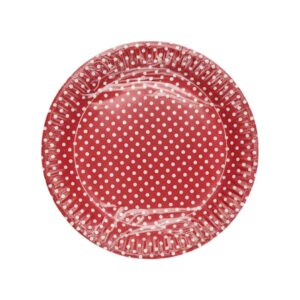Dotted Paper Plates 9” (6pcs)