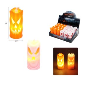 Creepy Pumpkin Candle