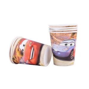 McQueen Cars Paper Cups (6 pcs)