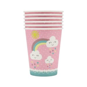Rainbow Paper Cups ( 8 pcs)