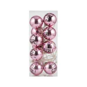 It’s A Girl Light Balls (Color: Warm White) (10 pcs)