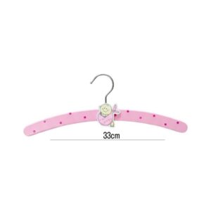 Pink Wooden Clothes Hanger