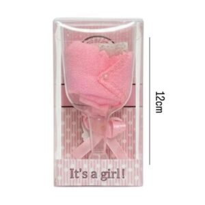Pink Shaped Towel