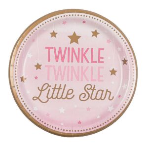 Pink Twinkle Little Star (9 inch) (10 pcs)