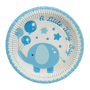 Blue Paper Plates (9 inch) (10 pcs)