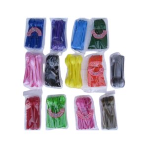 Colored Plastic Spoons