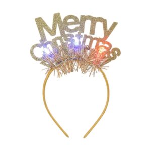 Christmas light-up headband