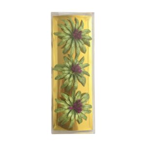 Decorative Glitter Flowers