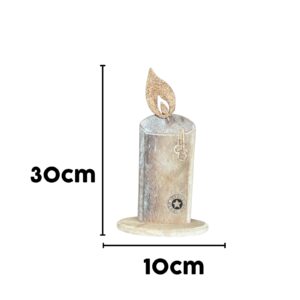 Decorative Candle Sculpture