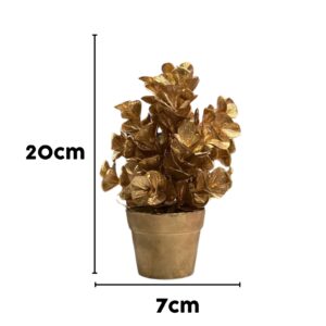 Artificial Golden Bonsai Tree