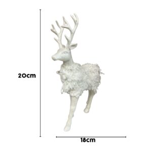 Glitter Reindeer Decoration