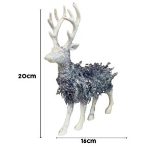 Glitter Reindeer Decoration