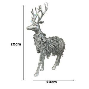 Glitter Reindeer Decoration