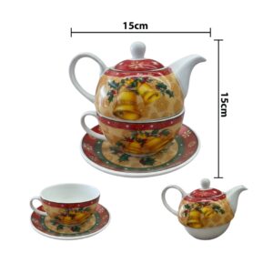 Christmas Teapot With Mug