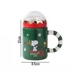 Christmas Ceramic Cane Handel Mug
