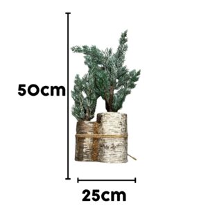 Artificial Juniper or Fir Tree